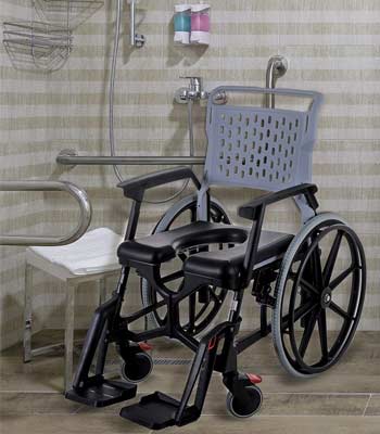 Location de fauteuil de douche pour personne handicapée ou pmr Bathmobile