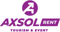 Logo Axsol, société de location de matériel pour handicapés et pmr